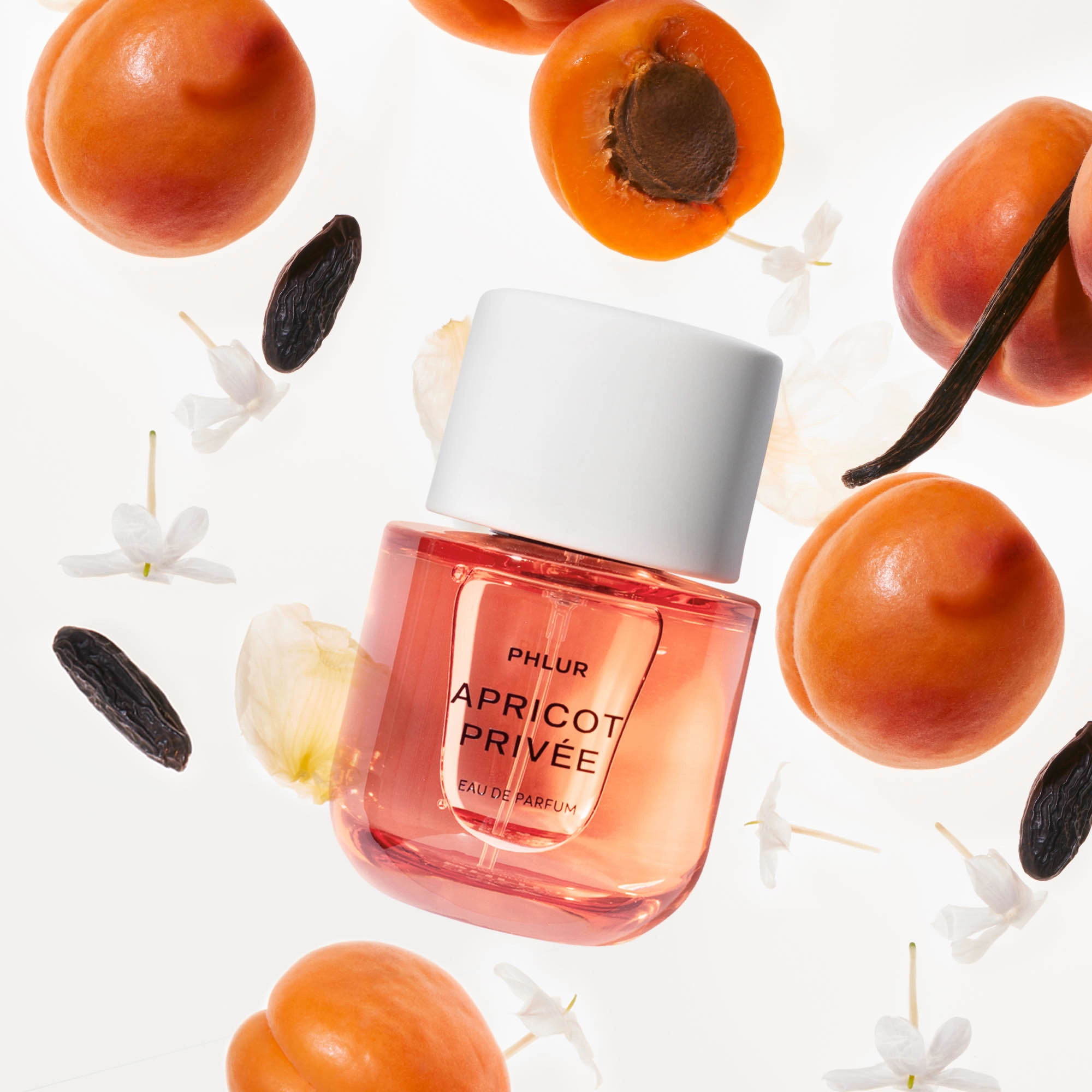 PHLUR Apricot Privée Eau de Parfum 1.7 oz / 50 mL Floral Clean Cruelty-Free - Image 4