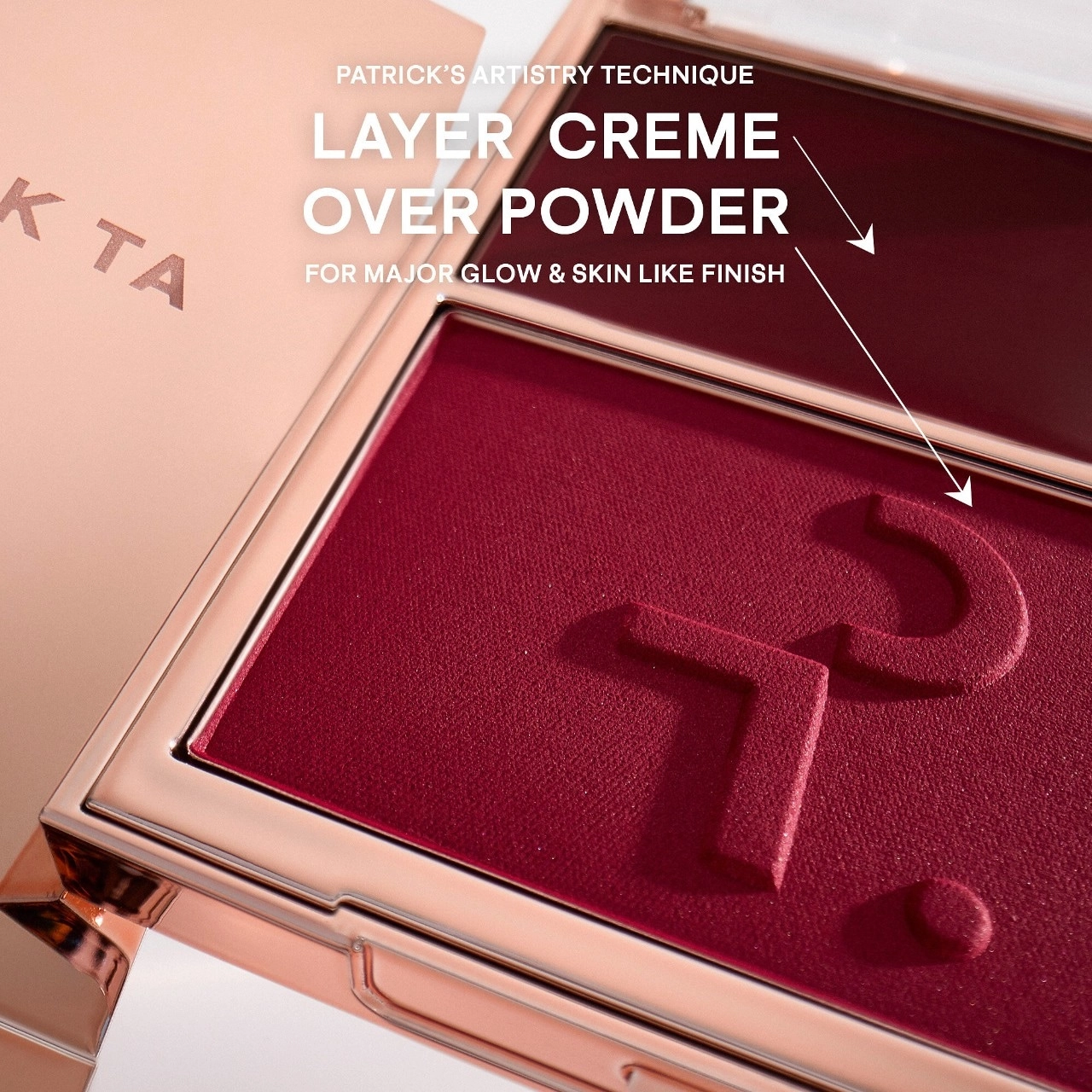 PATRICK TA Major Headlines Double-Take Crème & Powder Blush Duo - She's Blushing - Image 6