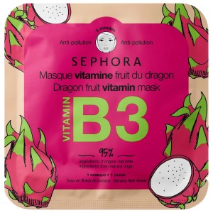 SEPHORA COLLECTION Vitamin Face Masks Color: Dragonfruit + Vitamin B3