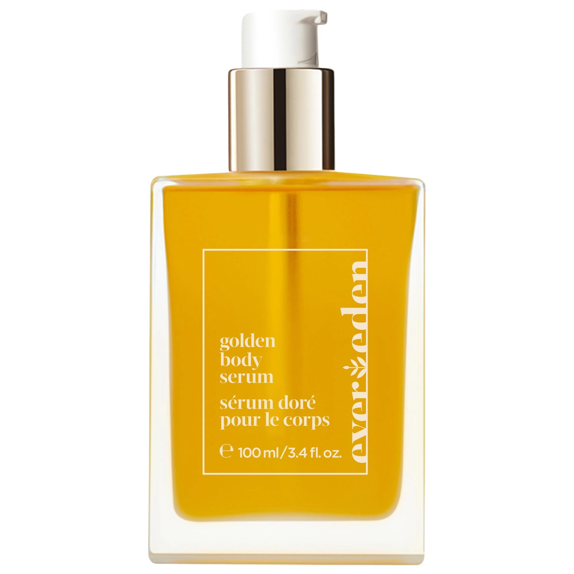 Evereden Golden Body Firming & Brightening Serum - Bakuchiol & Vitamin C 3.4 oz / 100 mL Vegan