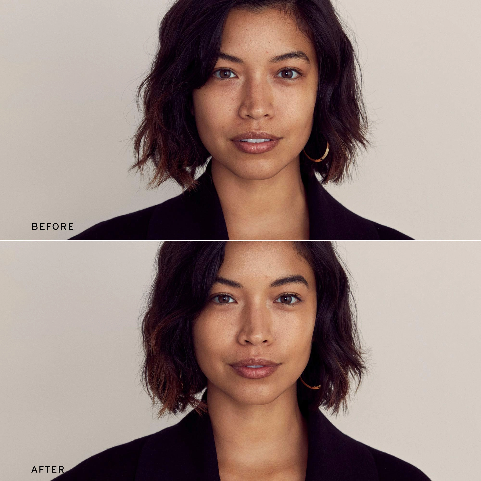 MERIT The Minimalist Perfecting Complexion Foundation and Concealer Stick - Khaki, Vegan, Natural Finish - Image 5