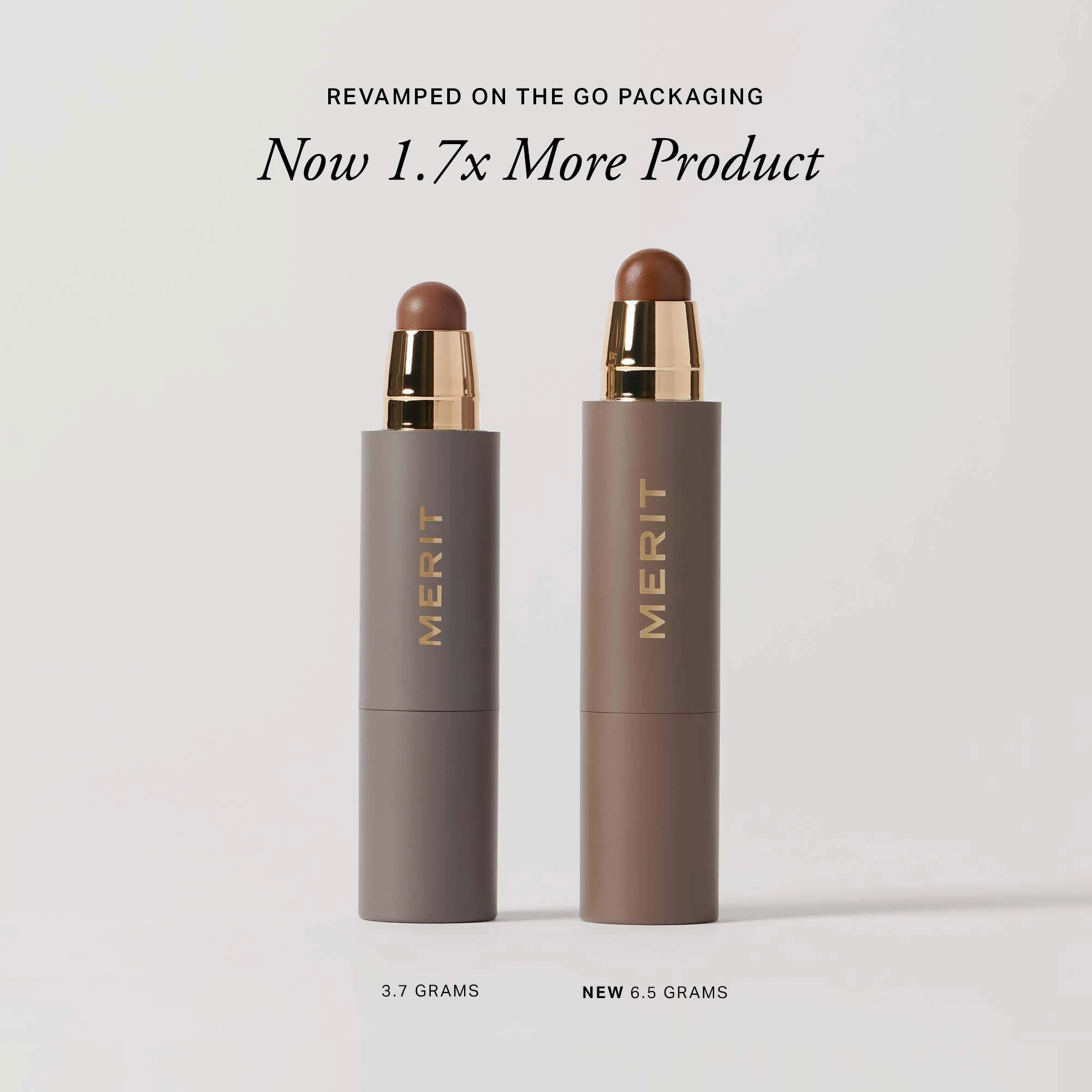 MERIT The Minimalist Perfecting Complexion Foundation and Concealer Stick - Buff - Image 8