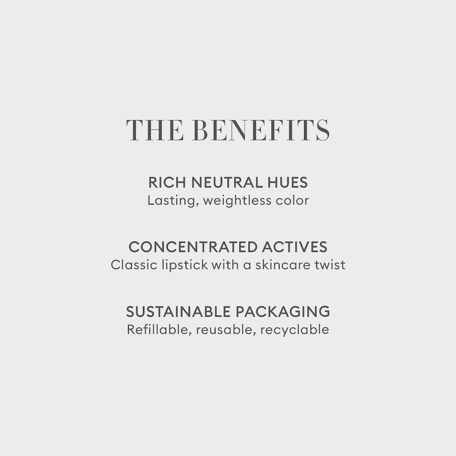 ROSE INC Satin Lip Color Refillable Hydrating Lipstick - Hypnotic, Sandy Beige - Image 9