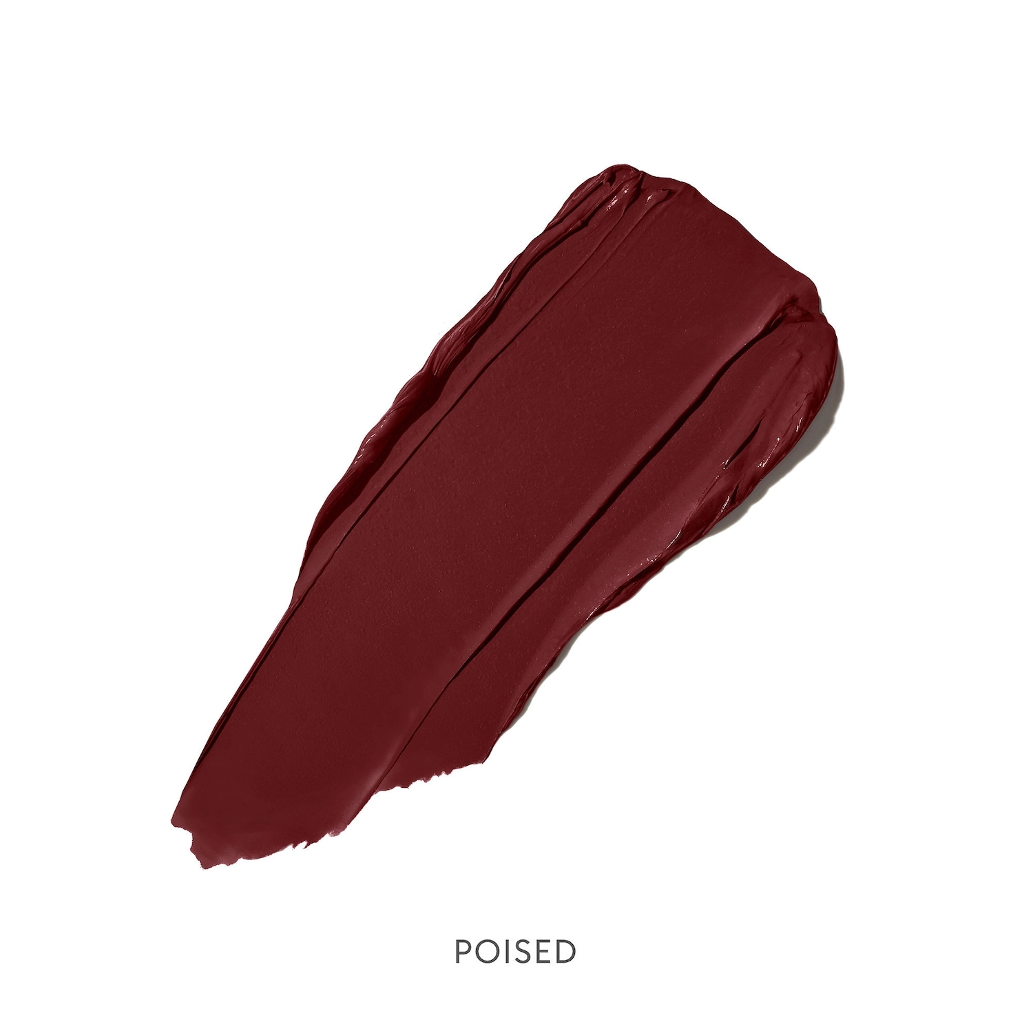 ROSE INC Satin Lip Color Refillable Hydrating Lipstick - Poised, Deep Brick - Image 3