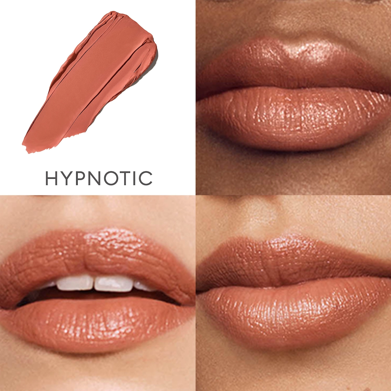 ROSE INC Satin Lip Color Refillable Hydrating Lipstick - Hypnotic, Sandy Beige - Image 4