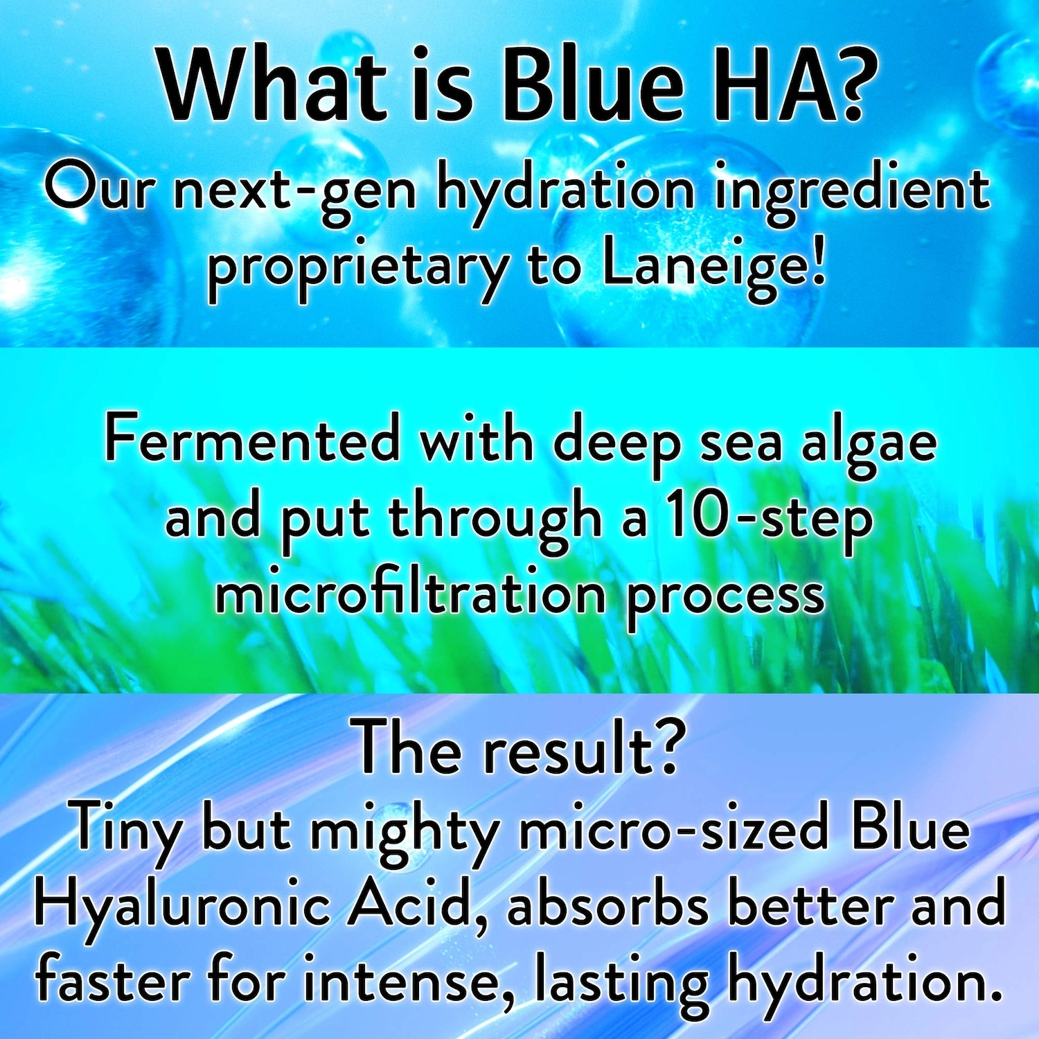 LANEIGE Water Bank Blue Hyaluronic Eye Cream 0.8 oz/25 mL - Hydrating Eye Cream for Dark Circles and Dryness - Image 8