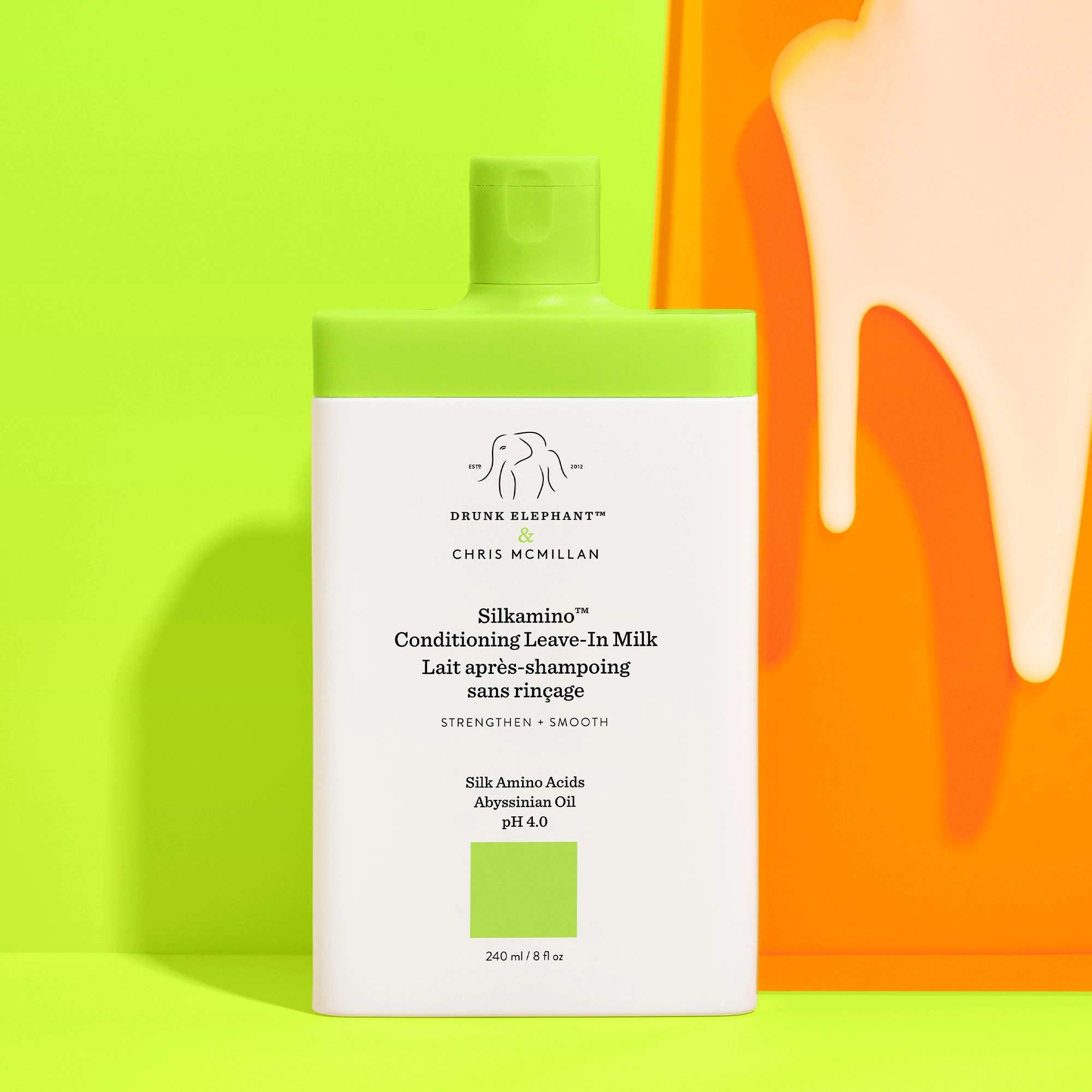 Drunk Elephant Silkamino™ Conditioning Leave-In Milk 8 oz / 240 mL Color Care - Image 6