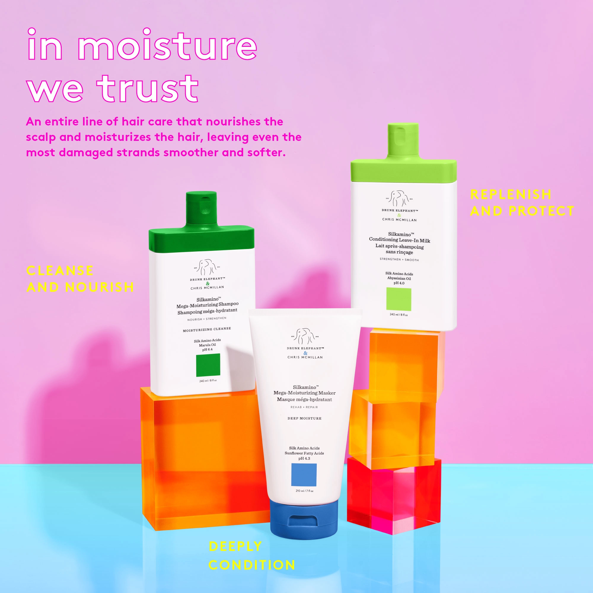 Drunk Elephant Silkamino™ Mega-Moisturizing Masker 7 oz / 210 mL Color Care - Image 6
