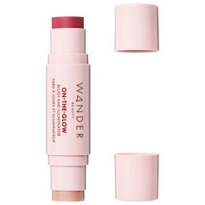 Wander Beauty On-the-Glow Blush & Illuminator - Strawberry Fields Vegan Cream Formula