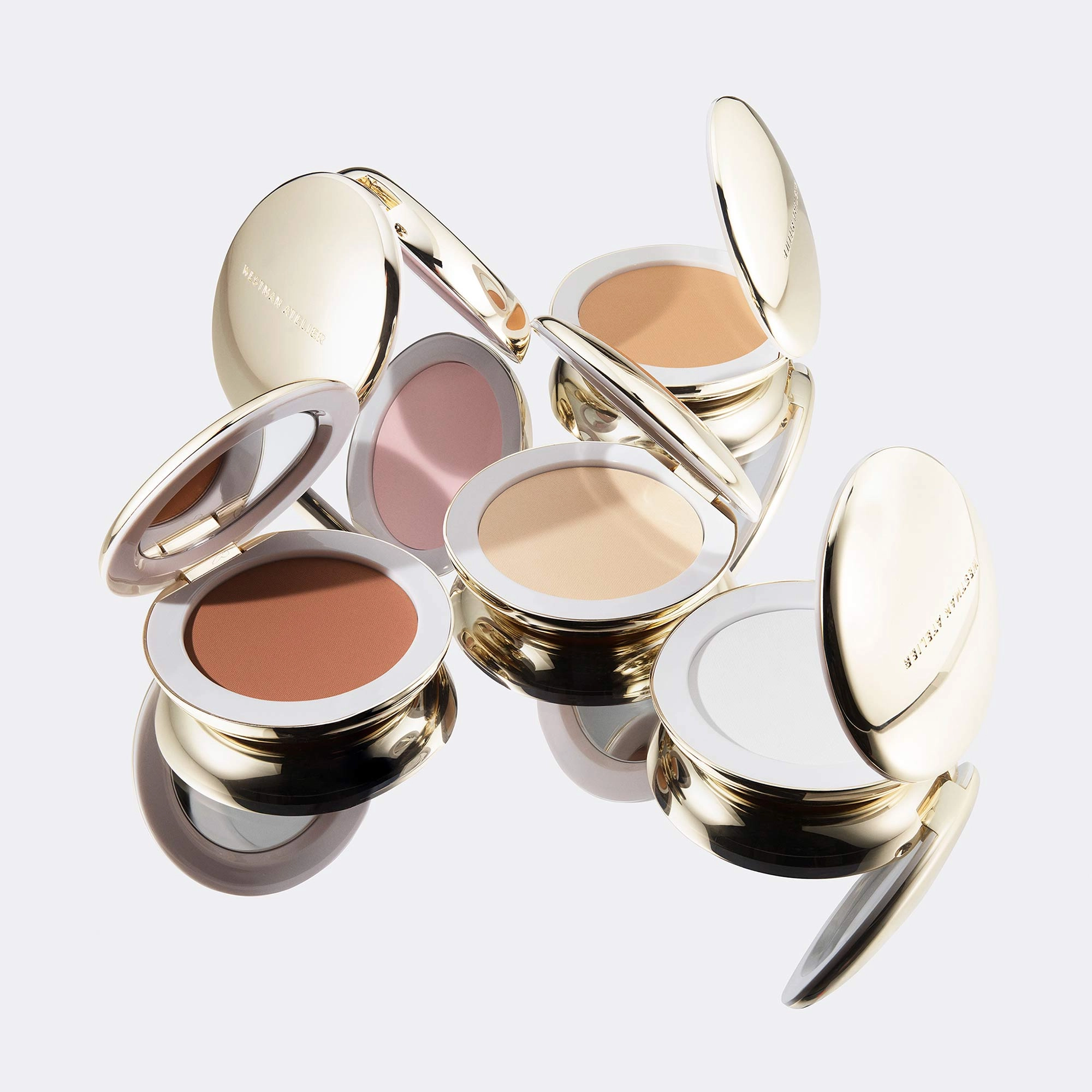 Westman Atelier Vital Pressed Skincare Blurring Talc-Free Setting Powder - Translucent Vegan Formula - Image 10