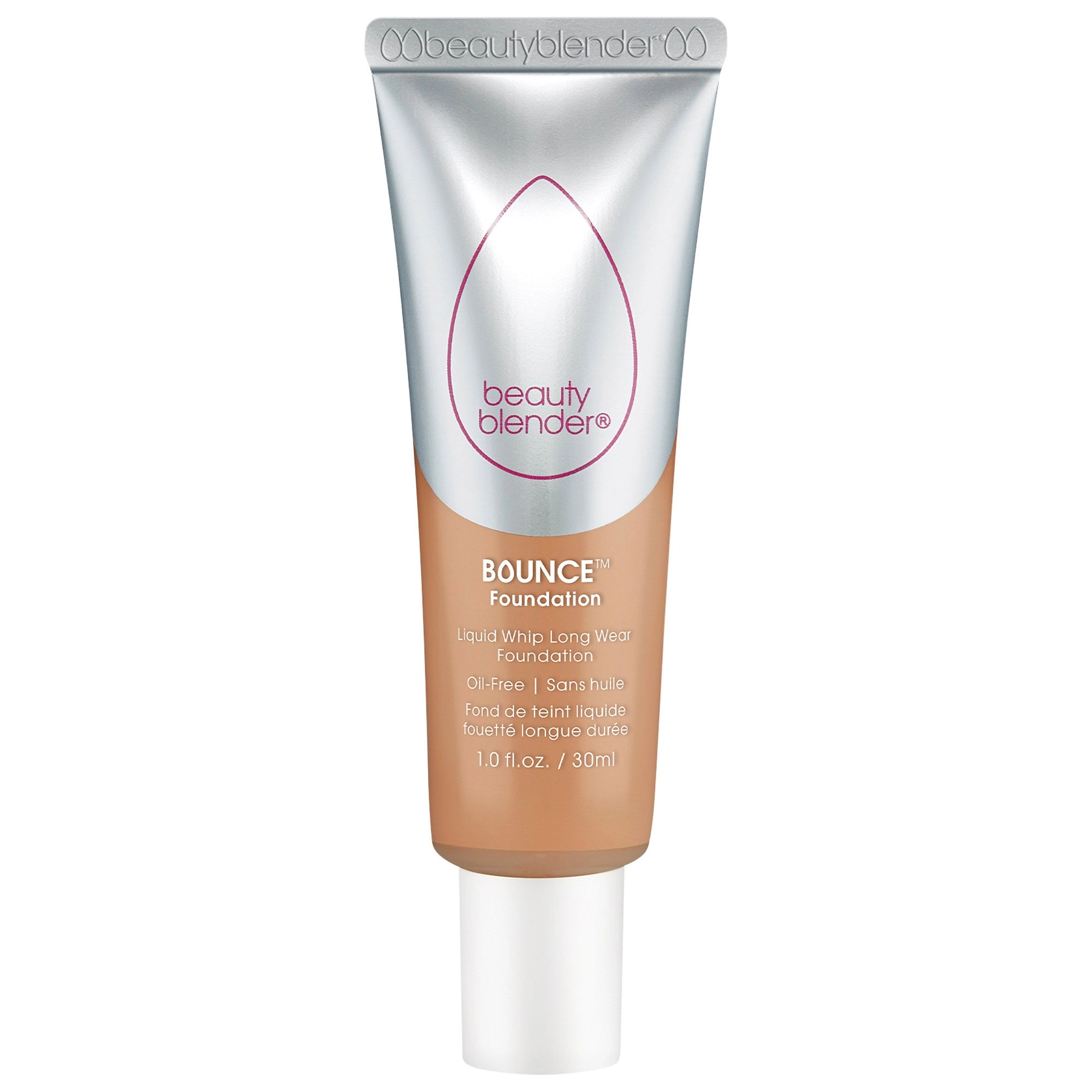 beautyblender Bounce™ Liquid Whip Long Wear Foundation Color: 3.45N Medium Bronze - Tan with Neutral Undertones