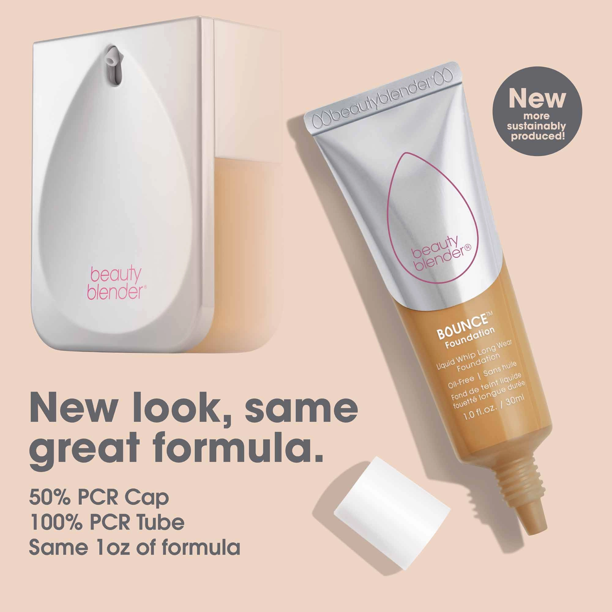 beautyblender Bounce™ Liquid Whip Long Wear Foundation Color: 4.00 N/O Tan Ginger - Deep Neutral with Warm Olive Undertone - Image 3