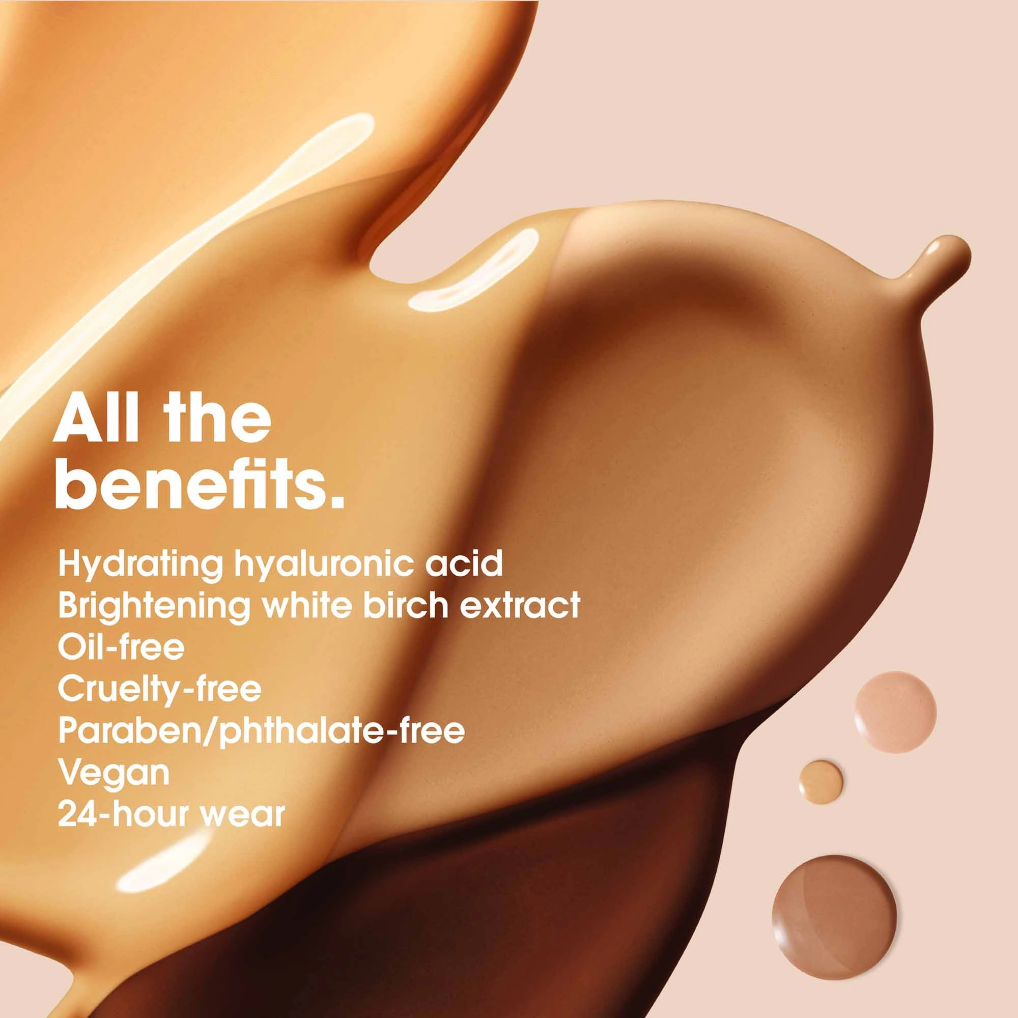 beautyblender Bounce™ Liquid Whip Long Wear Foundation Color: 4.10 C/O Tan Suede - Deep with Cool Olive Undertones - Image 5