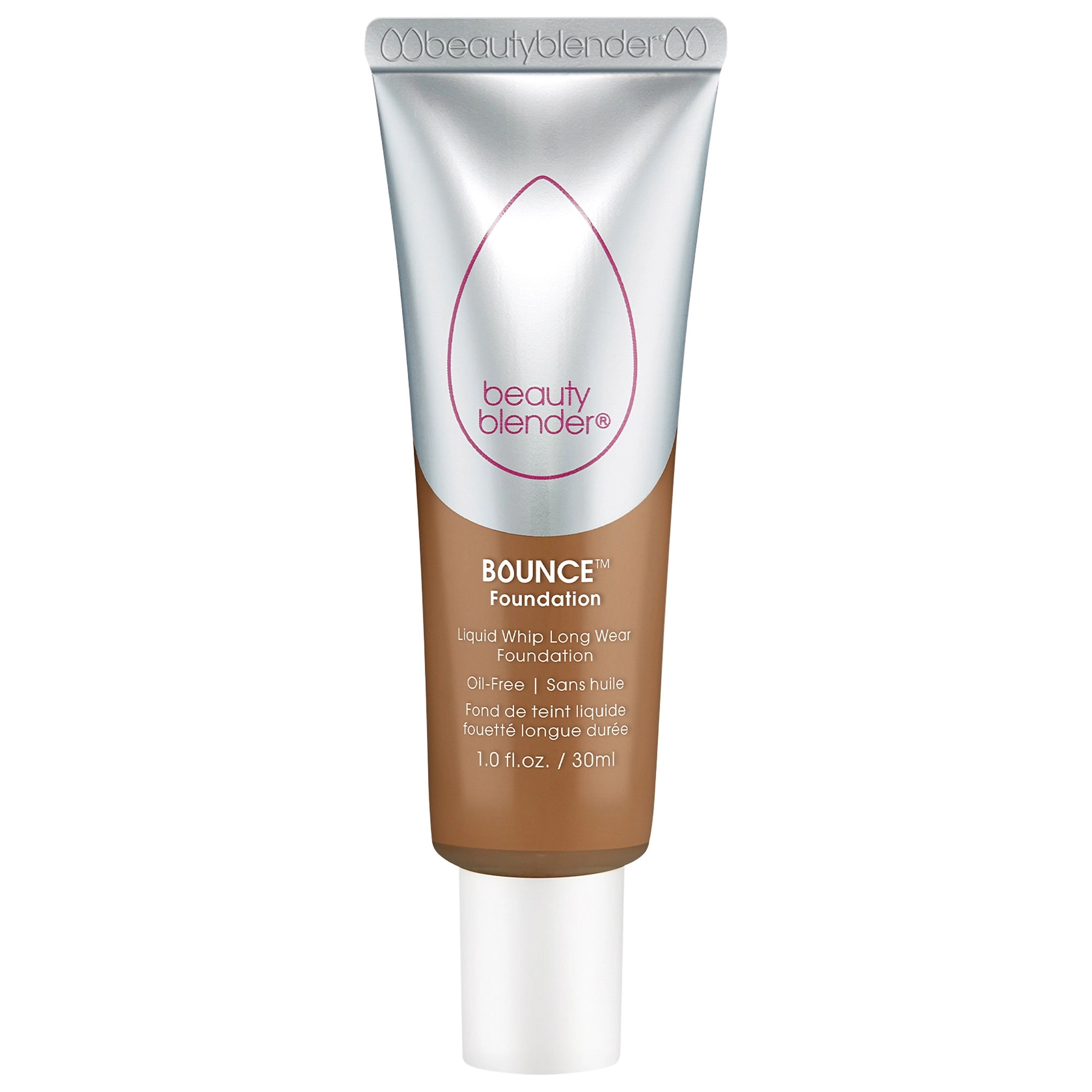 beautyblender Bounce™ Liquid Whip Long Wear Foundation Color: 4.10 C/O Tan Suede - Deep with Cool Olive Undertones