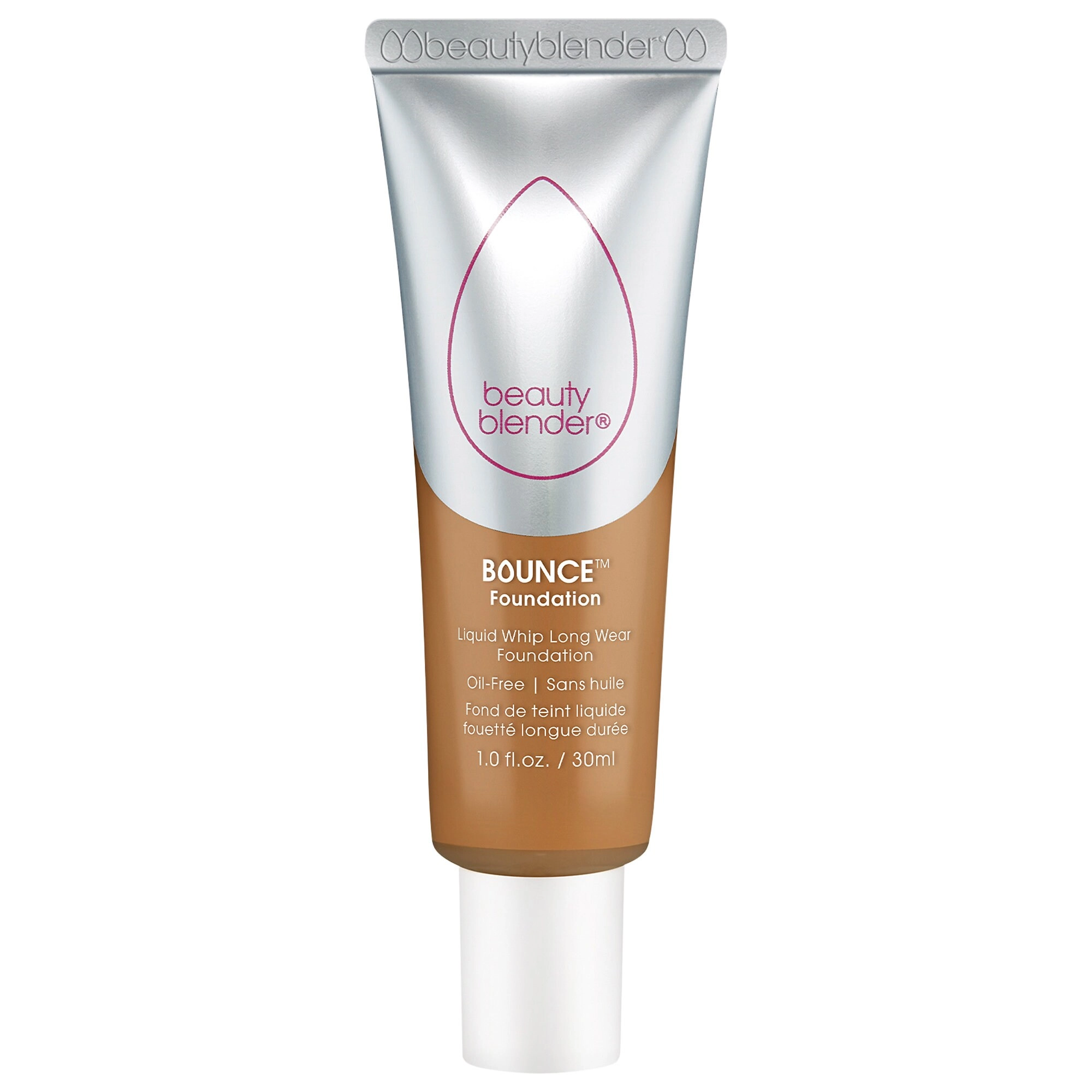beautyblender Bounce™ Liquid Whip Long Wear Foundation Color: 4.15W Tan Sienna - Deep Golden with Rosy Undertones Vegan