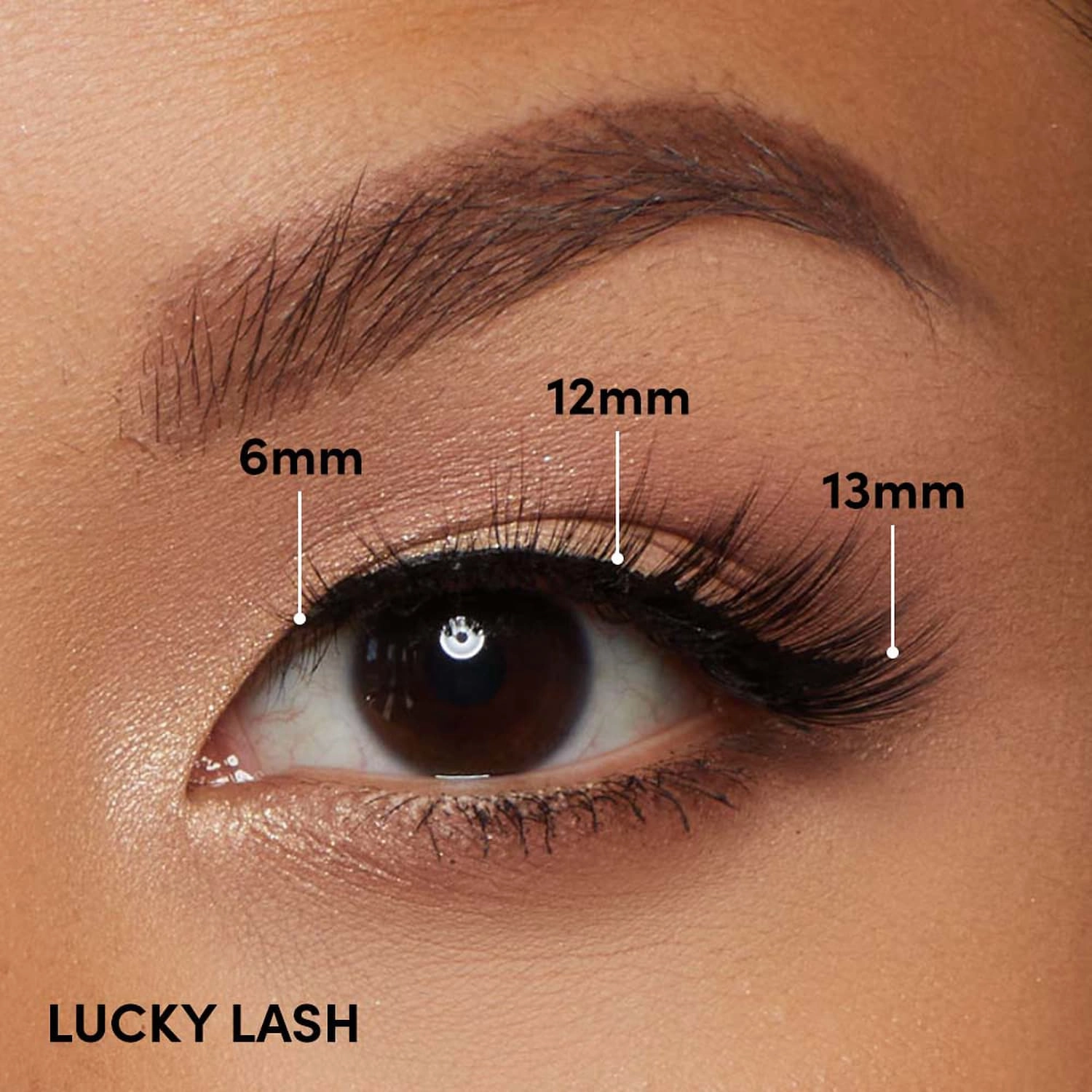 Glamnetic Magnetic False Lashes Color: Lucky - Natural Short Winged Cat Eye Lash - Image 7
