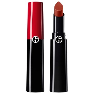 Armani Beauty Lip Power Satin Long Lasting Lipstick Color: 206 Cedar - Medium Brown Brick