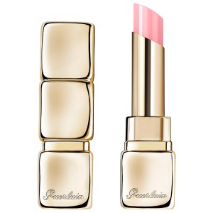 GUERLAIN KissKiss Bee Glow Lipstick Balm Color: 258 ROSE GLOW - Delicate Pink Stick Formula Hyaluronic Acid Satin Finish Hydrating Medium Coverage