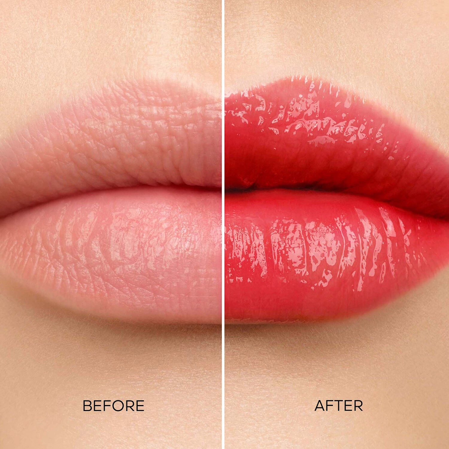 GUERLAIN KissKiss Bee Glow Lipstick Balm 775 POPPY GLOW - Poppy Red Stick Formula Hyaluronic Acid Satin Finish - Image 4