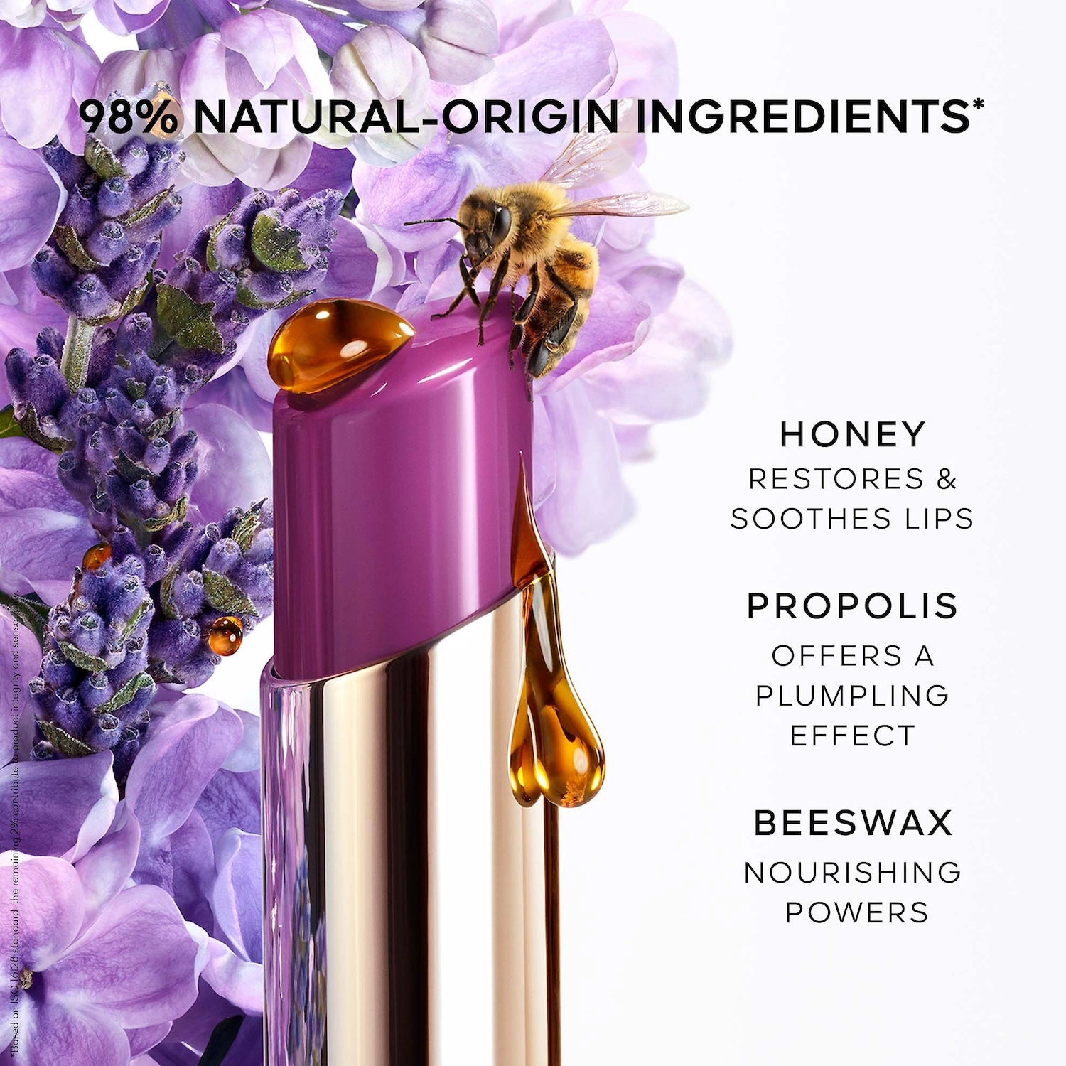 GUERLAIN KissKiss Bee Glow Lipstick Balm - 809 LAVENDER GLOW - Image 7