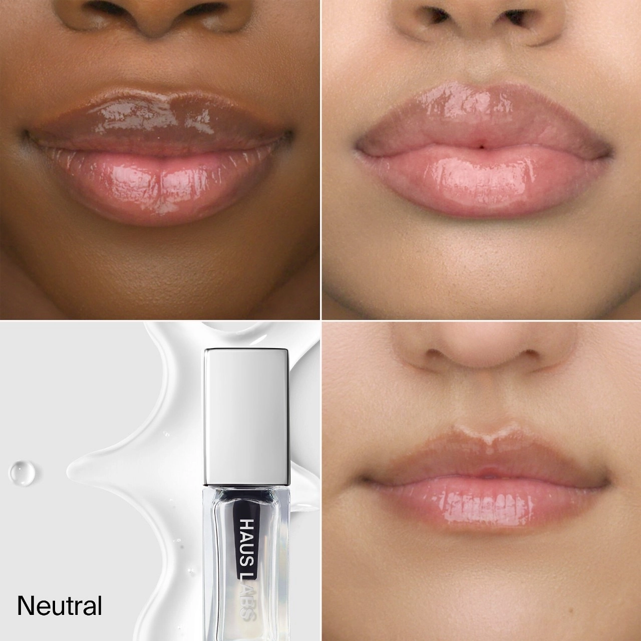 HAUS LABS BY LADY GAGA PhD Hybrid Lip Oil - Vegan High Shine Finish Hydrating Clean - Image 2