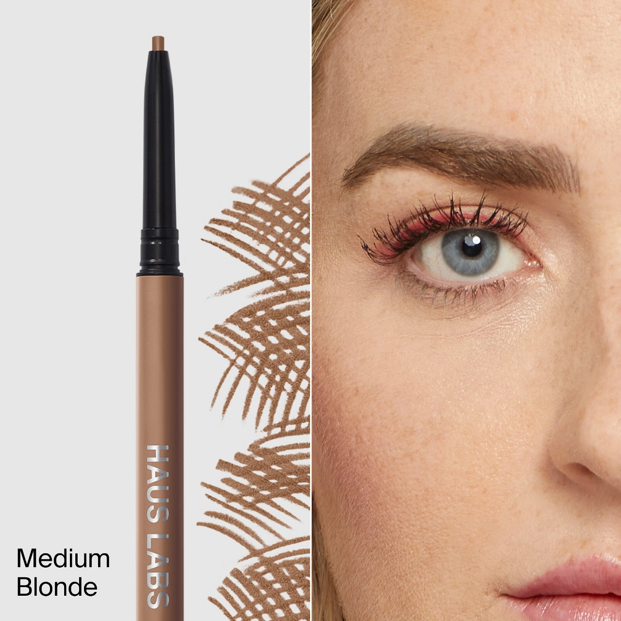HAUS LABS BY LADY GAGA The Edge Precision Eyebrow Pencil - Vegan, Cruelty-Free, Long-Wearing - Image 2