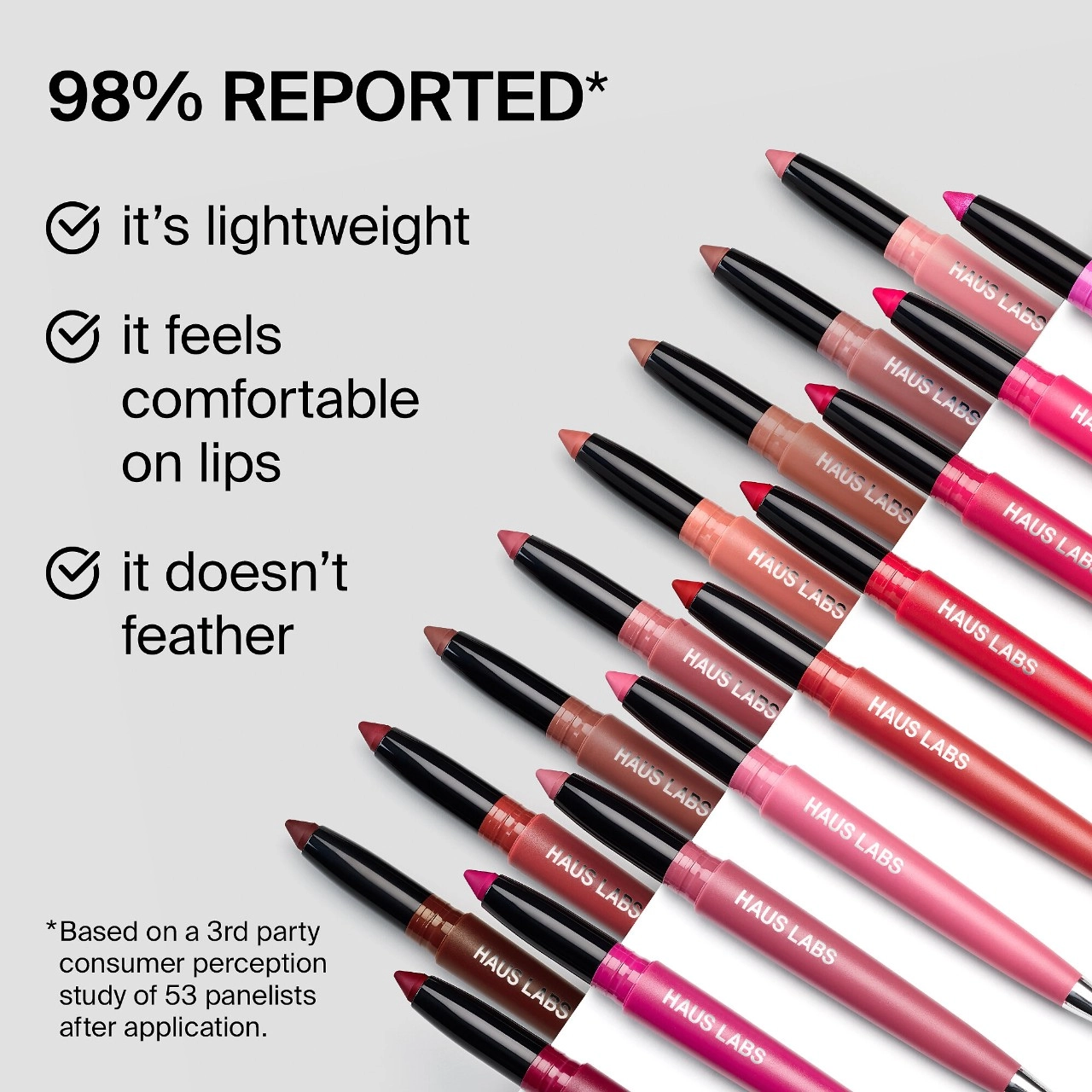 HAUS LABS BY LADY GAGA Le Monster Lip Crayon Vegan Lipstick and Lip Liner - Full Coverage, Vegan, Hydrating - Image 4