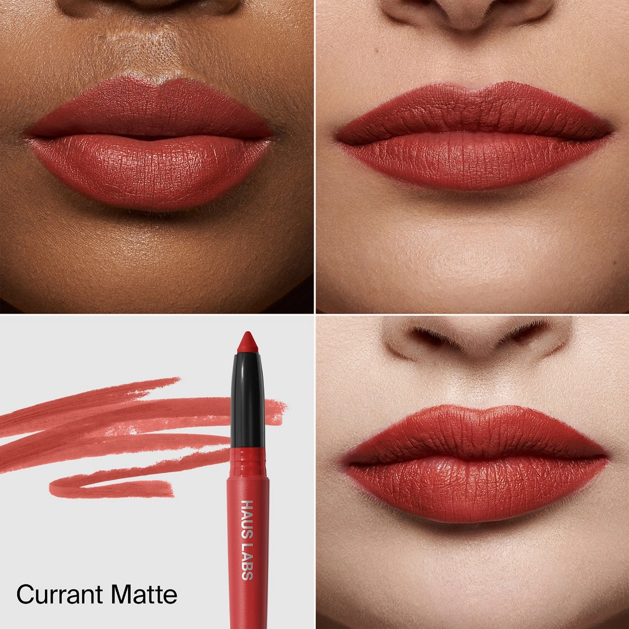 HAUS LABS BY LADY GAGA Le Monster Lip Crayon Vegan Lipstick and Lip Liner - Full Coverage, Hydrating, Clean - Image 2