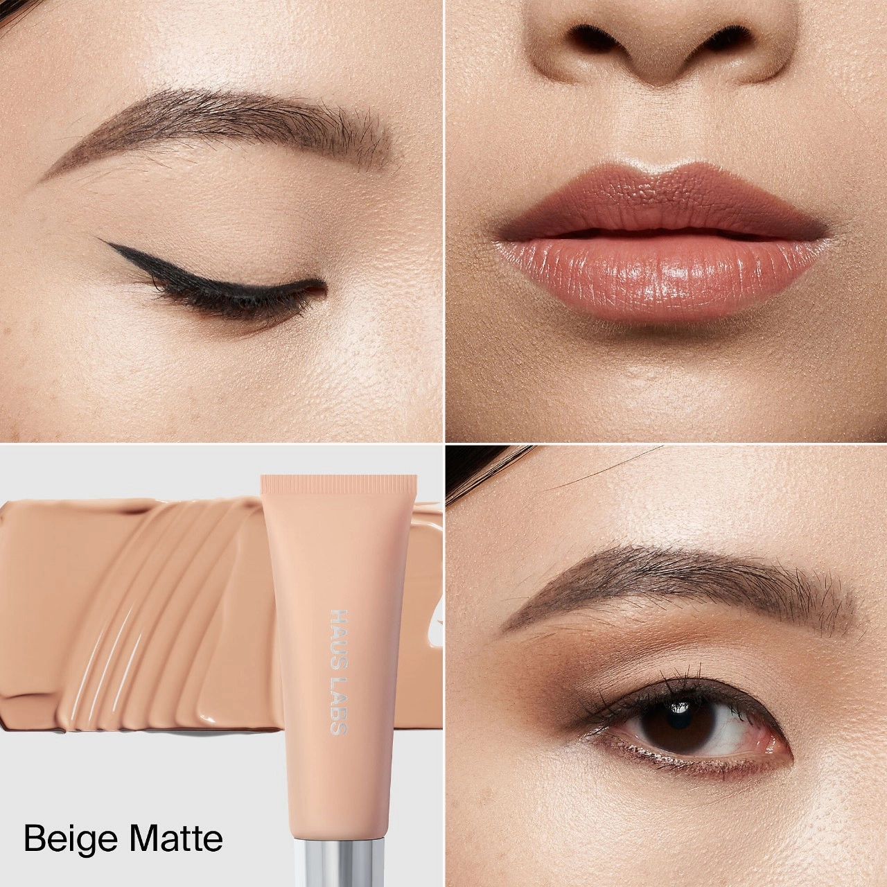 HAUS LABS BY LADY GAGA Hy-Power Eye, Cheek & Lip Pigment Paint - Cream Formula Matte Finish Shimmer Finish - Image 2
