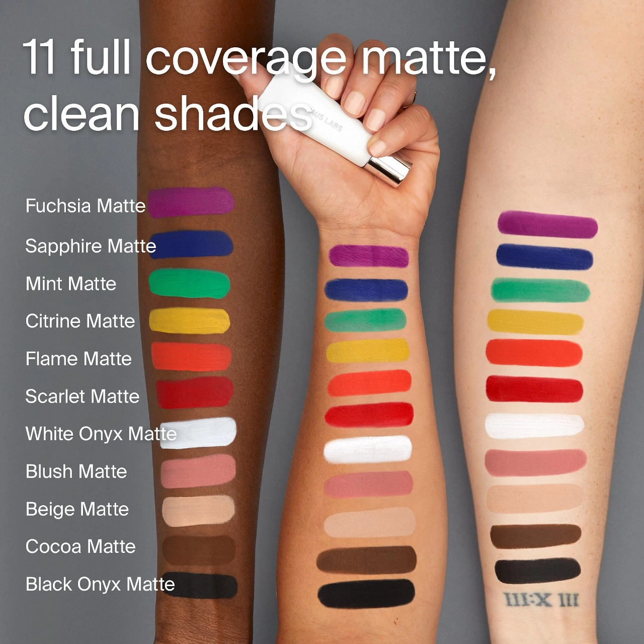 HAUS LABS BY LADY GAGA Hy-Power Eye, Cheek & Lip Pigment Paint - Cream Formula Matte Finish Shimmer Finish - Image 6
