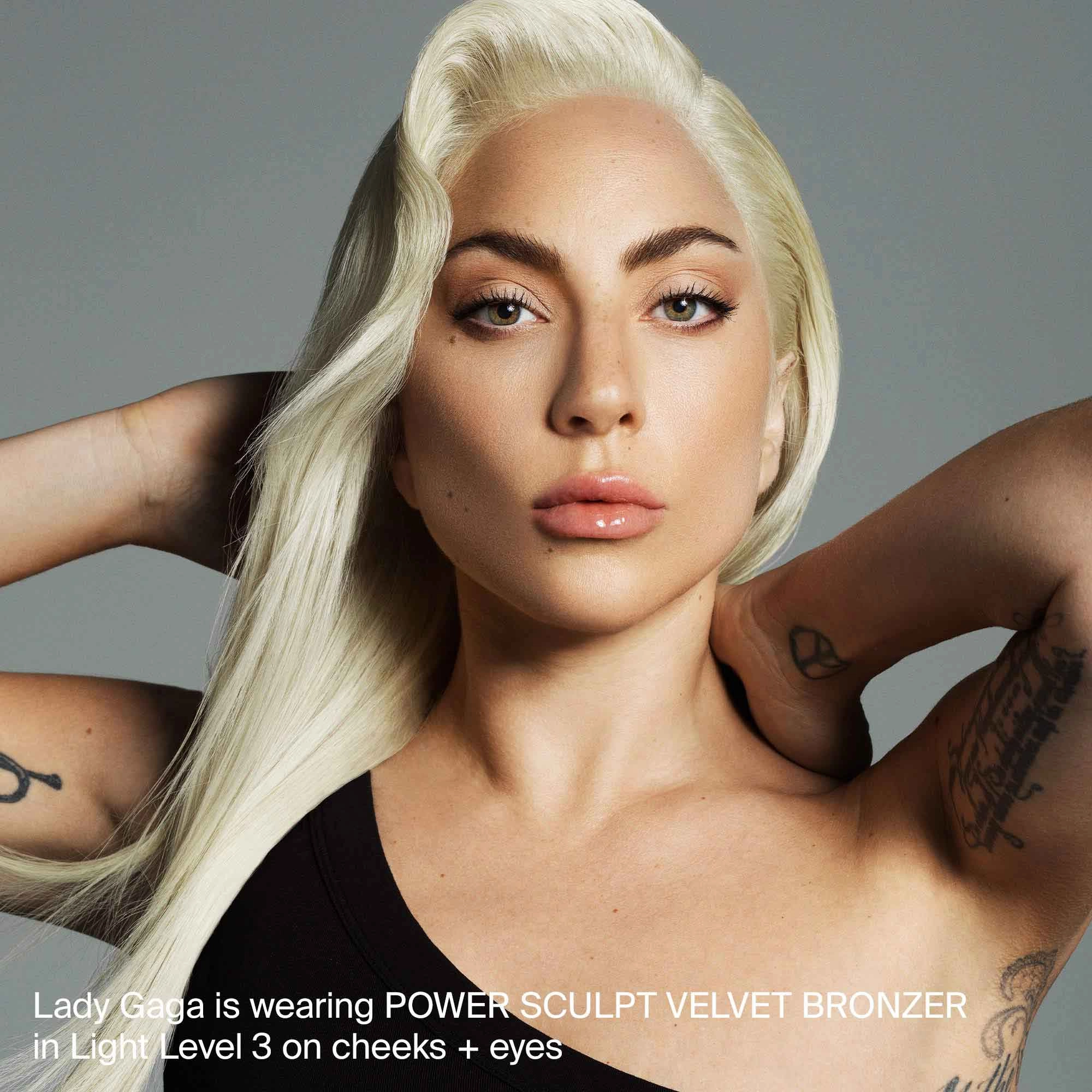 HAUS LABS BY LADY GAGA Power Sculpt Velvet Bronzer with Fermented Arnica, Vegan, Natural Finish Pressed Powder Formula - Image 2