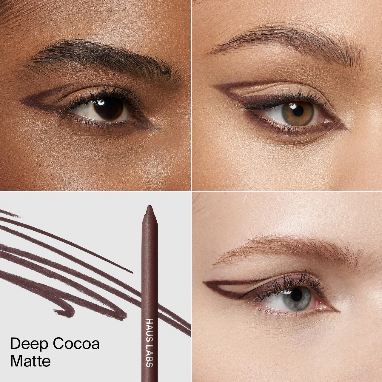 HAUS LABS BY LADY GAGA Optic Intensity Eco Gel Eyeliner Pencil - Matte & Shimmer Finish - Image 2