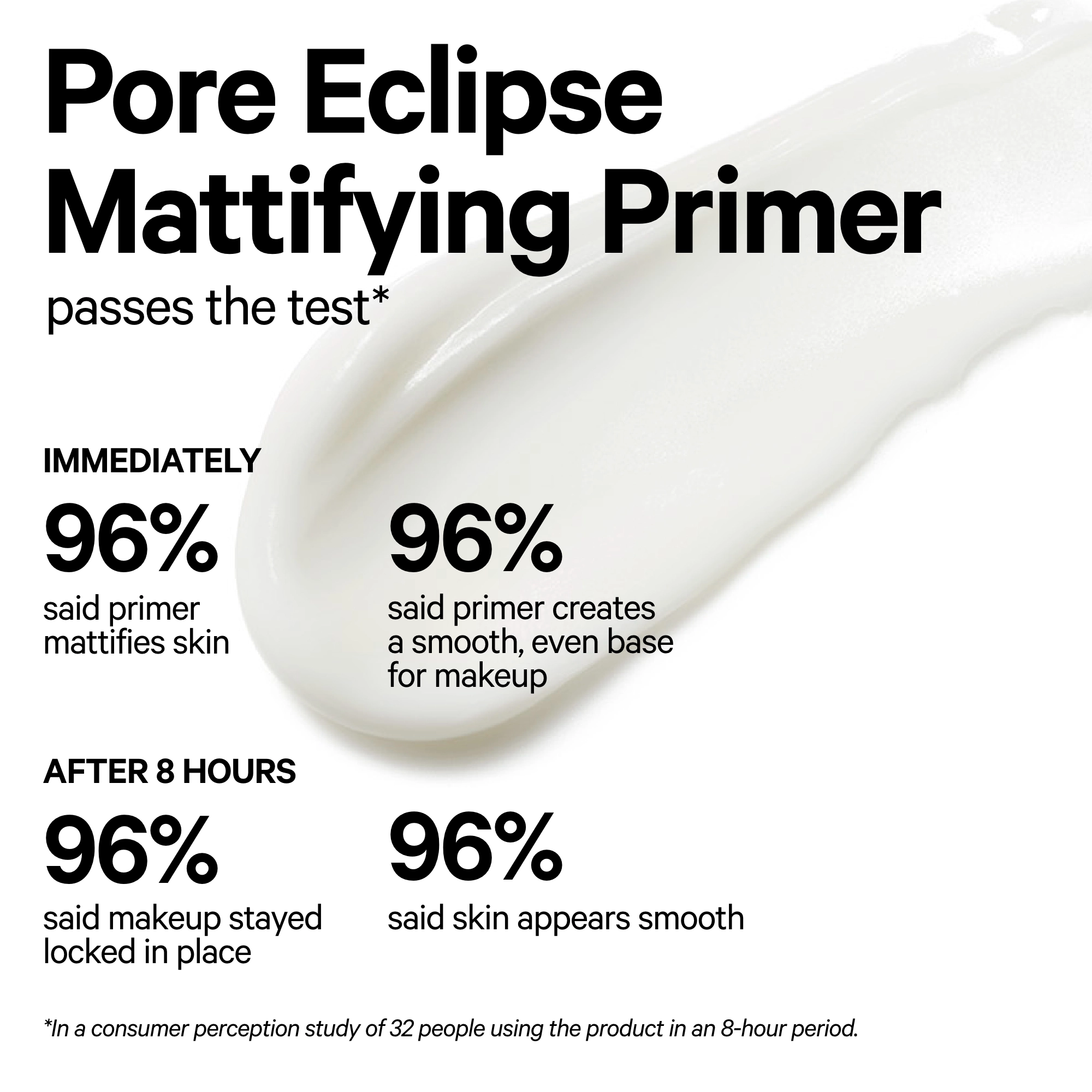 MILK MAKEUP Pore Eclipse Mattifying + Blurring Makeup Primer (Vegan, Normal/Oily/Combo Skin) - Image 14