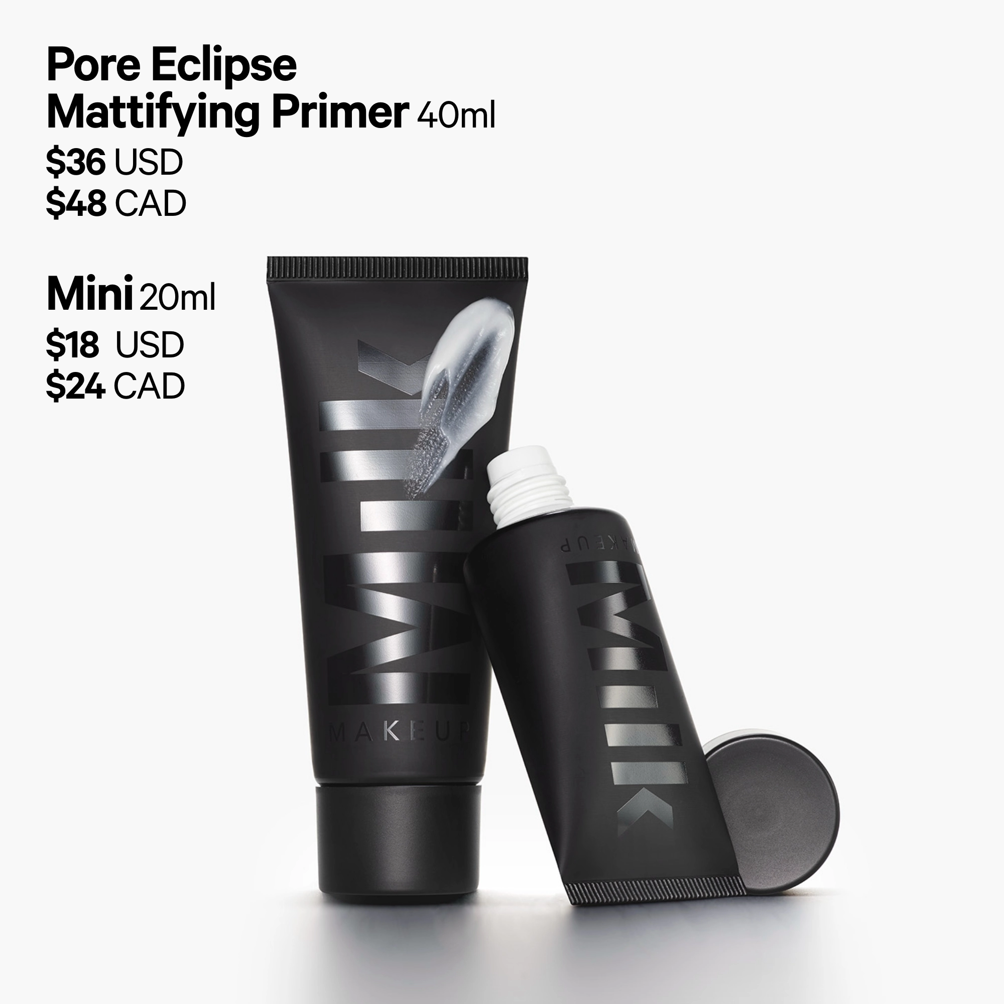 MILK MAKEUP Mini Pore Eclipse Mattifying + Blurring Makeup Primer - Vegan, Pores, Clean - Image 8