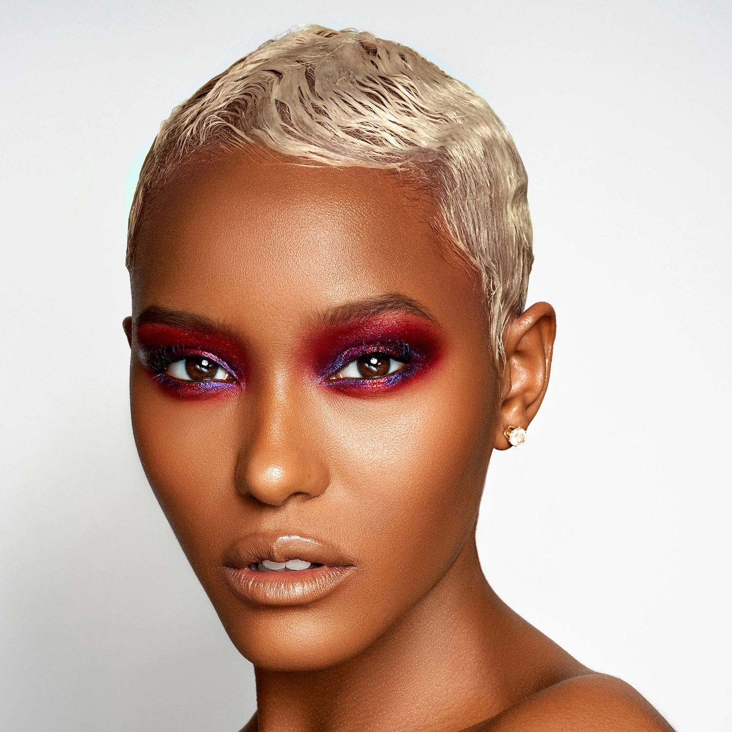 Danessa Myricks Beauty Twin Flames Liquid Eyeshadow in Lust - Fiery Mango Orange + Lemon Gold Shift - Image 2