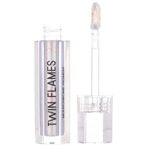 Danessa Myricks Beauty Twin Flames Liquid Eyeshadow in Lust - Fiery Mango Orange + Lemon Gold Shift