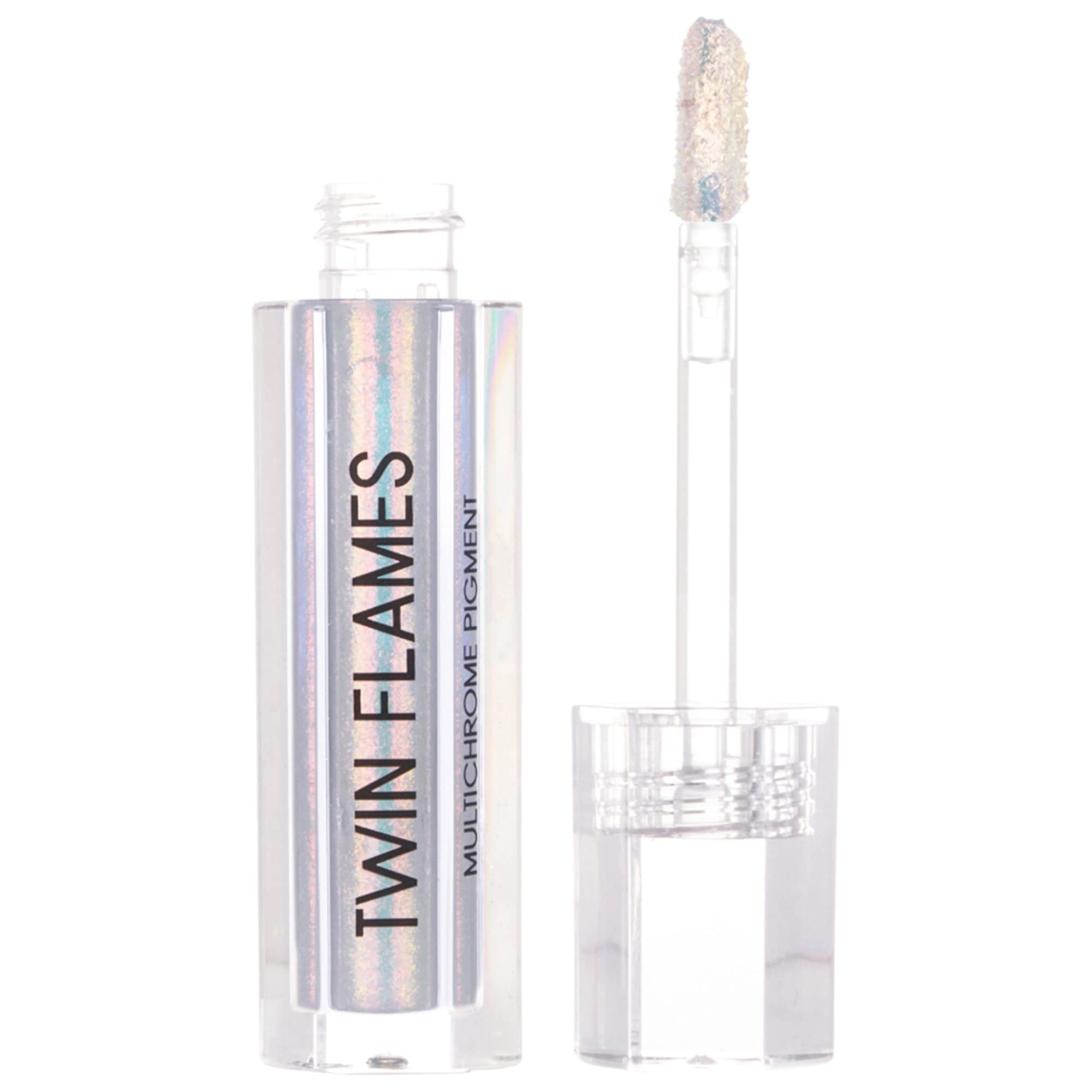 Danessa Myricks Beauty Twin Flames Liquid Eyeshadow in Lust - Fiery Mango Orange + Lemon Gold Shift