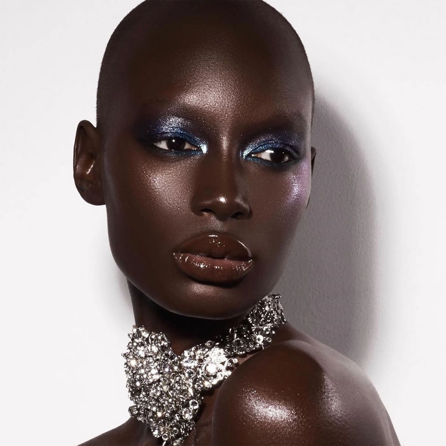 Danessa Myricks Beauty Dew Wet Hydrating and Highlighting Balm Color: Holy Water - Icy Lilac Pink Shimmer - Image 6