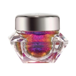 Danessa Myricks Beauty Infinite Chrome Flakes Multichrome Gel for Eyes & Face - Super Star Amethyst Purple with Fuchsia Shift