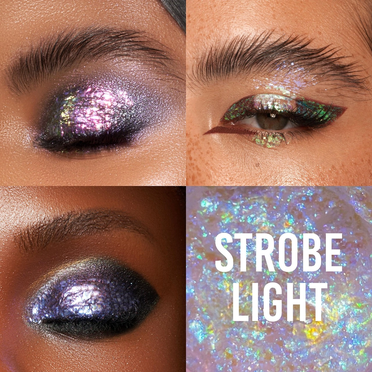 Danessa Myricks Beauty Infinite Chrome Flakes Multichrome Gel - Strobe Light - Image 3