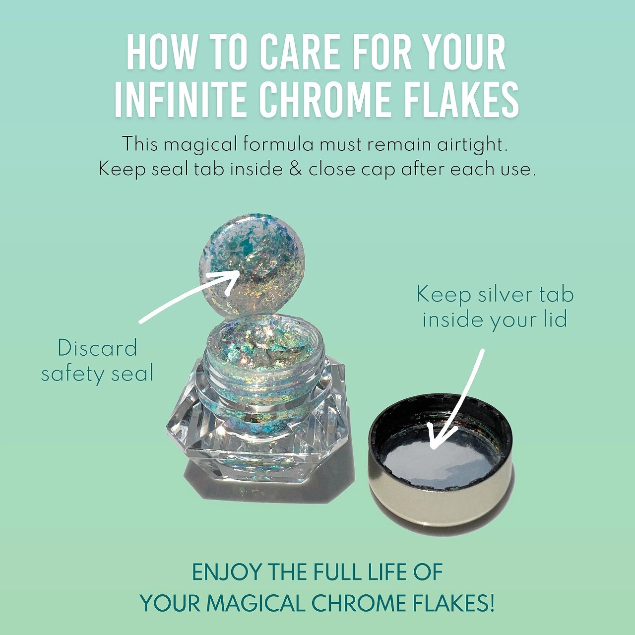 Danessa Myricks Beauty Infinite Chrome Flakes Multichrome Gel - Strobe Light - Image 6