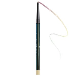 Danessa Myricks Beauty Infinite Chrome Waterproof Micropencil Eyeliner in Opal - Champagne + Pastel Green