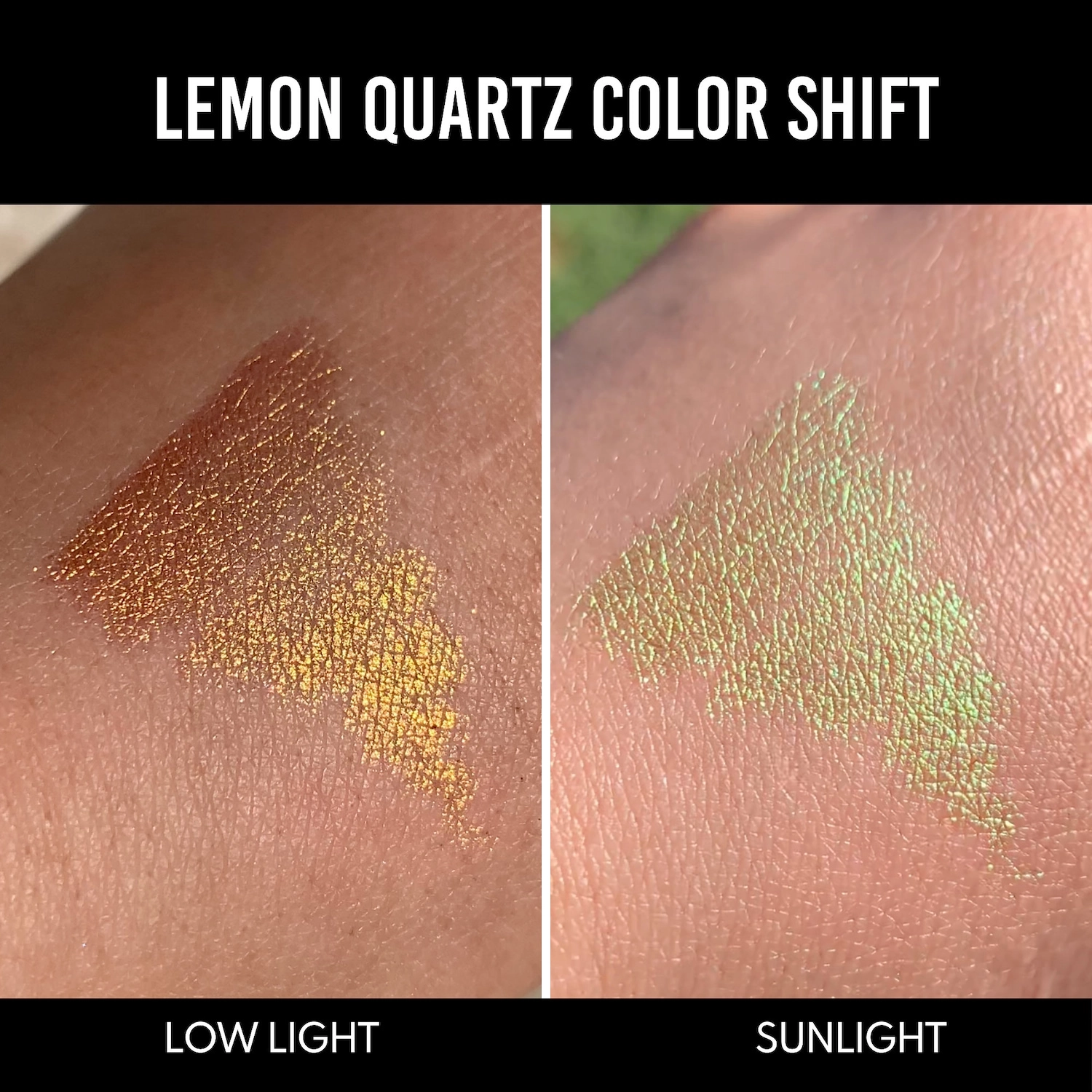 Danessa Myricks Beauty Infinite Chrome Waterproof Micropencil Eyeliner in Lemon Quartz - Gold + Lime Green - Image 3