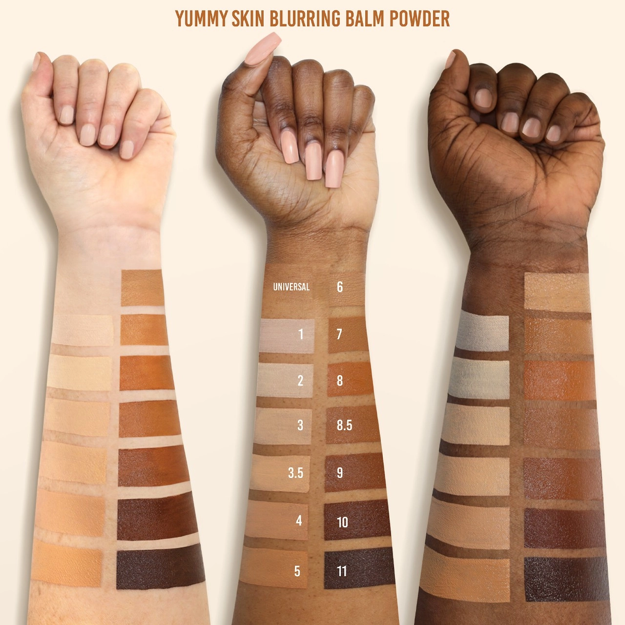 Danessa Myricks Beauty Yummy Skin Blurring Balm Powder - Color 6 Tan with Neutral Undertones - Image 2
