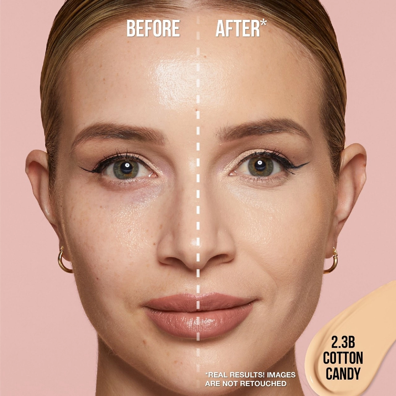 HUDA BEAUTY #FauxFilter Luminous Matte Concealer - Cotton Candy 2.3 Beige - Image 2