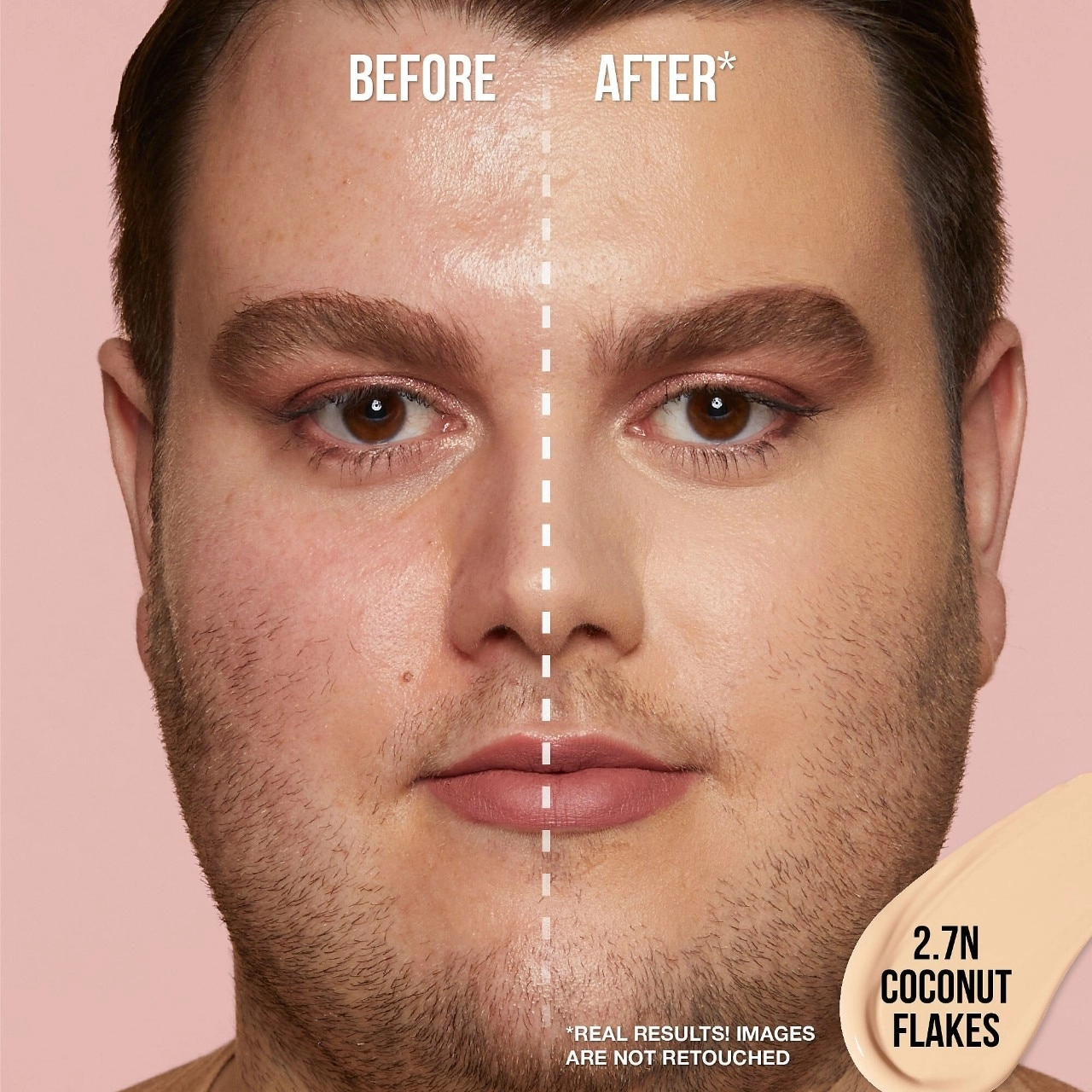 HUDA BEAUTY #FauxFilter Luminous Matte Concealer - Coconut Flakes 2.7 Neutral - Image 2