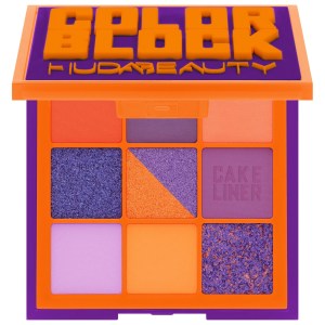 HUDA BEAUTY Color Block Obsessions Eyeshadow Palette Orange & Purple