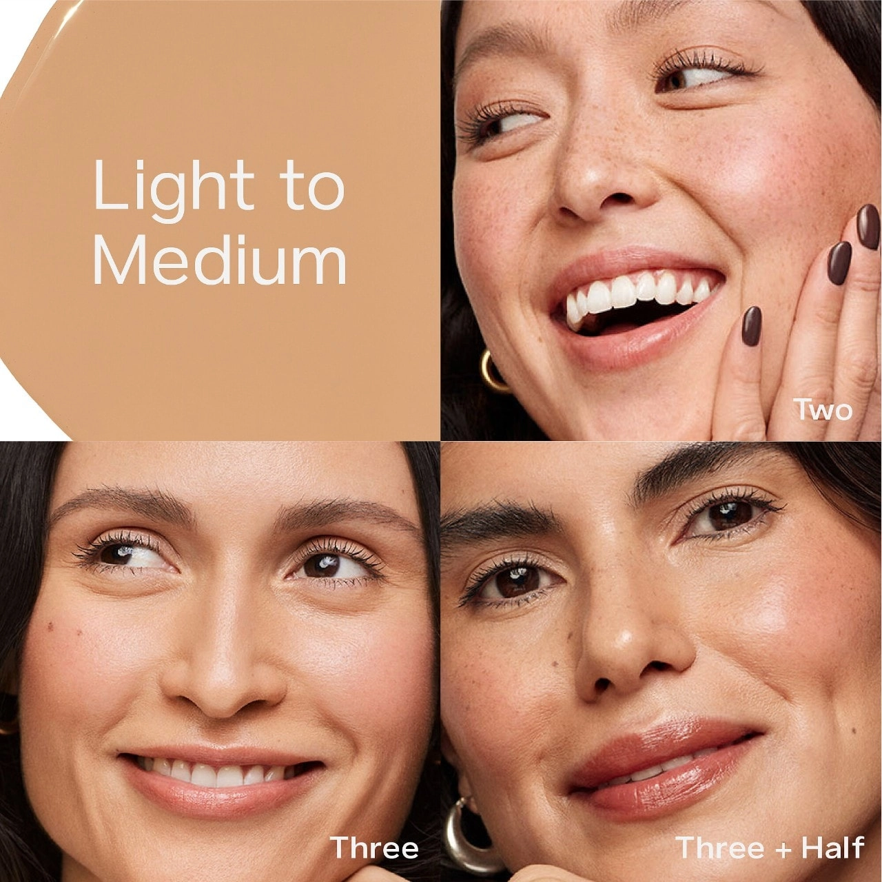 Saie Hydrabeam Brightening + Hydrating Creamy Under Eye Concealer Color: HB THREE - Light-Medium to Medium Skin Tones - Image 5