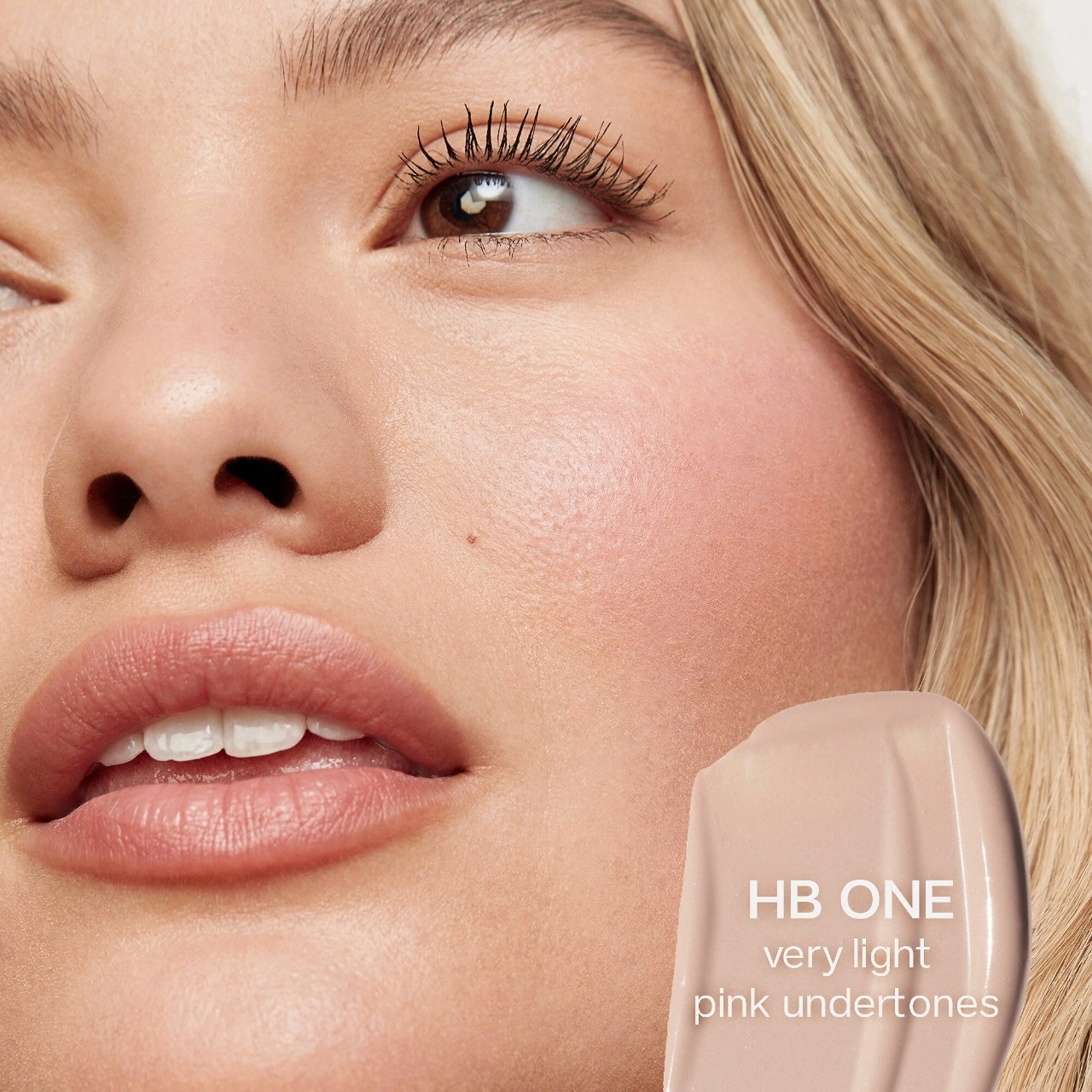 Saie Hydrabeam Brightening + Hydrating Creamy Under Eye Concealer Color: HB ONE - Very Light with Pink Undertones - Image 3