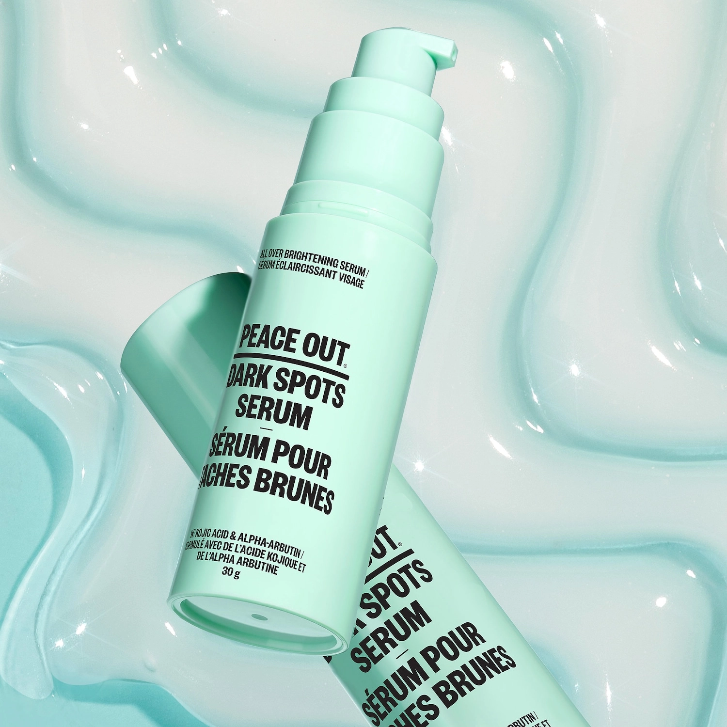 Peace Out Dark Spots Serum 1 oz/ 30 mL Vegan AHA/Glycolic Acid Dark spots - Image 5